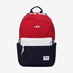 Fila Color Block Minimal - Miesten Reput - TummanPunainen | FI-16145